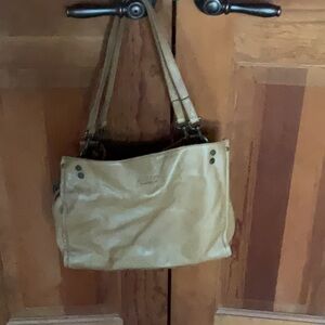 Elegant Tan Leather Handbag